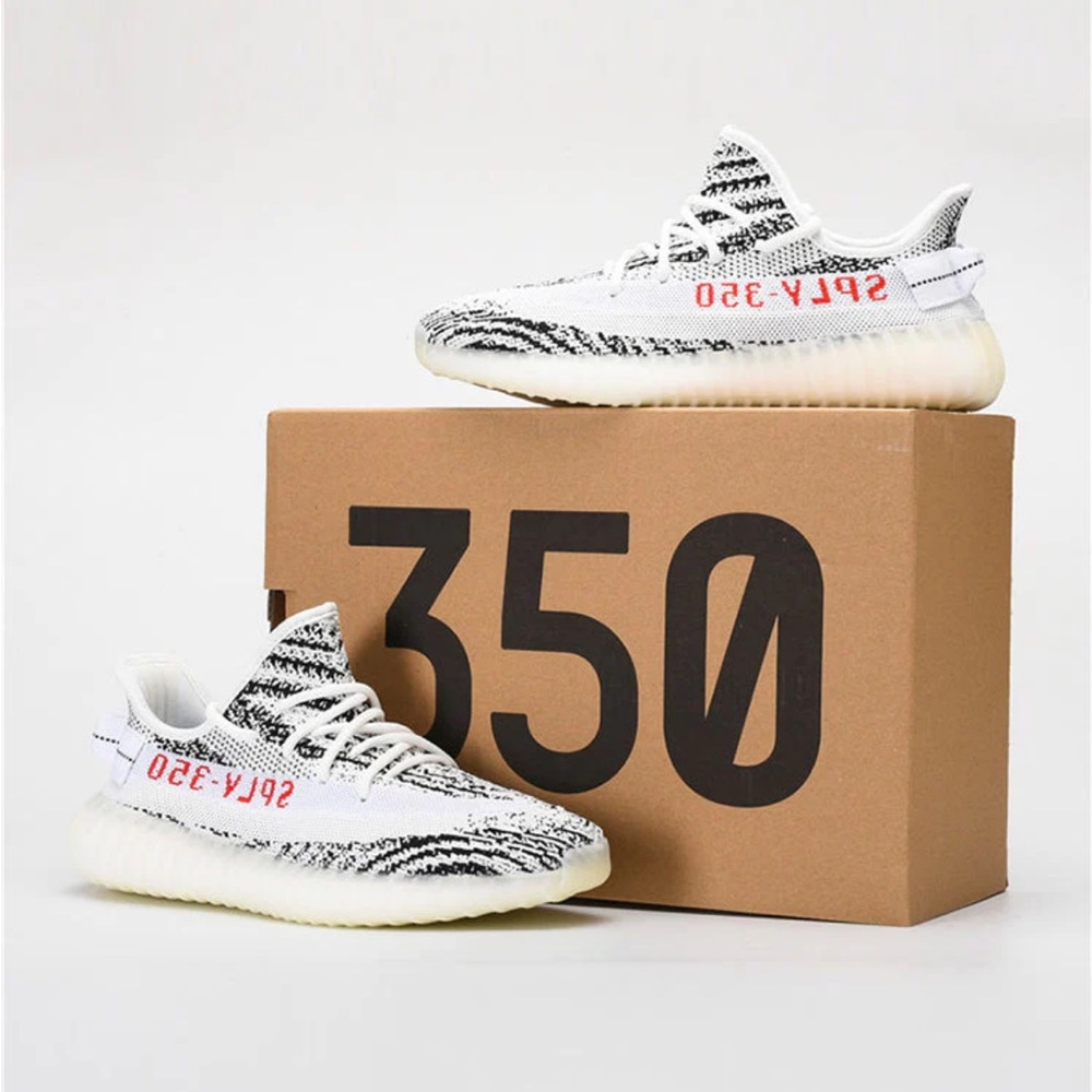 Yeezy look alike by Oeyes BOOST 350 zebra sneaker men’s 7